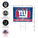 New York Giants Yard Sign, Patriotic