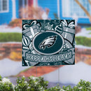 Philadelphia Eagles Yard Sign, Holiday