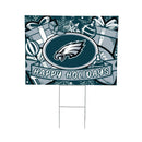 Philadelphia Eagles Yard Sign, Holiday