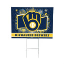 Milwaukee Brewers Yard Sign, Patriotic