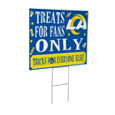 Los Angeles Rams Yard Sign, Halloween Treats for Fans