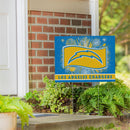 Los Angeles Chargers Yard Sign, Patriotic