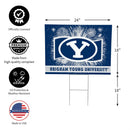 Brigham Young University Yard Sign, Patriotic