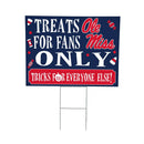 University of Mississippi Yard Sign, Halloween Treats for Fans