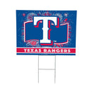 Texas Rangers Yard Sign, Patriotic