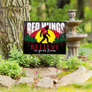 Detroit Red Wings Yard Sign, Bigfoot