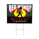 Detroit Red Wings Yard Sign, Bigfoot