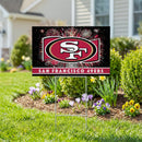 San Francisco 49ers Yard Sign, Patriotic