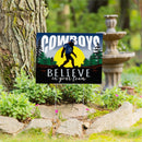 Dallas Cowboys Yard Sign, Bigfoot