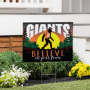 San Francisco Giants Yard Sign, Bigfoot