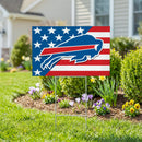 Buffalo Bills Stars & Stripes Yard Sign