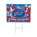 Buffalo Bills Yard Sign, Holiday
