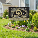 University of Colorado Yard Sign, Patriotic