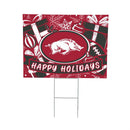 University of Arkansas Yard Sign, Holiday