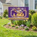 Louisiana State University Yard Sign, Patriotic