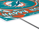 Miami Dolphins Yard Sign, Holiday