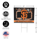 San Francisco Giants Yard Sign, Patriotic