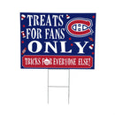 Montreal Canadiens Yard Sign, Halloween Treats for Fans
