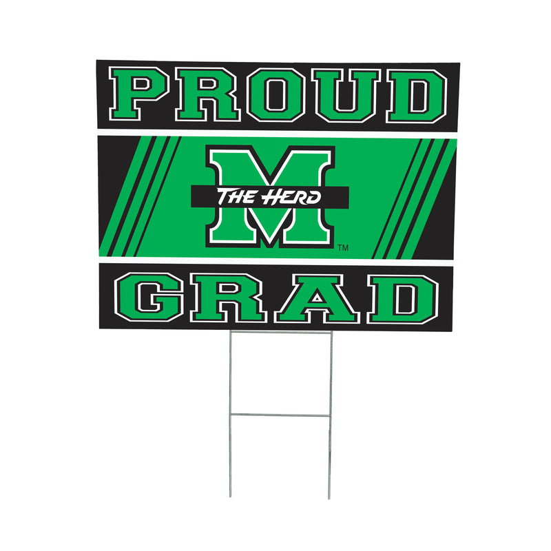 Marshall University Yard Sign Graduate