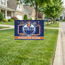 Edmonton Oilers Yard Sign, Patriotic
