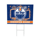Edmonton Oilers Yard Sign, Patriotic