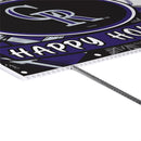 Colorado Rockies Yard Sign, Holiday