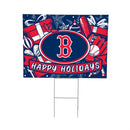 Boston Red Sox Yard Sign, Holiday