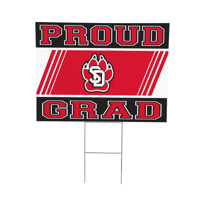 University of South Dakota Yard Sign Graduate