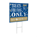 Kansas City Royals Coroplast Yard Sign, Halloween Treats for Fans