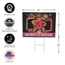 University of Maryland Yard Sign, Patriotic