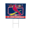 St Louis Cardinals Yard Sign, Patriotic