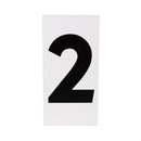 4" x 8" PVC Address Number of 2