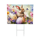 Easter Yard Sign, Sweet Spring Bunny, 24"x18"