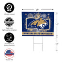 Montana State University Yard Sign, Patriotic