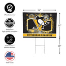 Pittsburgh Penguins Yard Sign, Patriotic