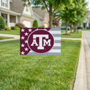 Texas A&M Aggies Stars & Stripes Yard Sign