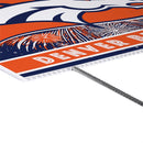 Denver Broncos Yard Sign, Patriotic