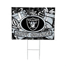 Las Vegas Raiders Coroplast Yard Sign, Holiday