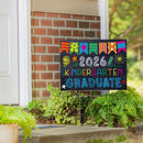 This Calls For Cake Graduation 2026 Yard Sign, "2026 Kindergarten Graduate", 24"x18"