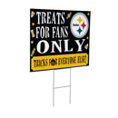 Pittsburgh Steelers Coroplast Yard Sign, Halloween Treats for Fans