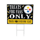 Pittsburgh Steelers Coroplast Yard Sign, Halloween Treats for Fans