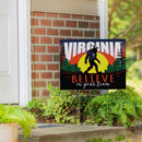 University of Virginia Yard Sign, Bigfoot