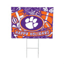 Clemson University Yard Sign, Holiday