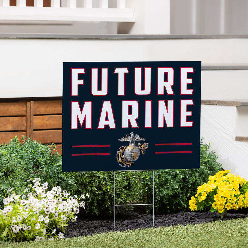Future US Marine Corps Yard Sign