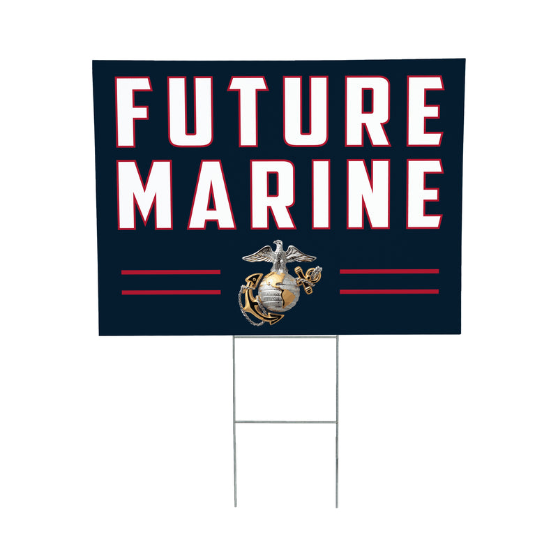 Future US Marine Corps Yard Sign