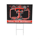 Texas Tech University Yard Sign, Patriotic