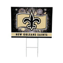 New Orleans Saints Yard Sign, Patriotic