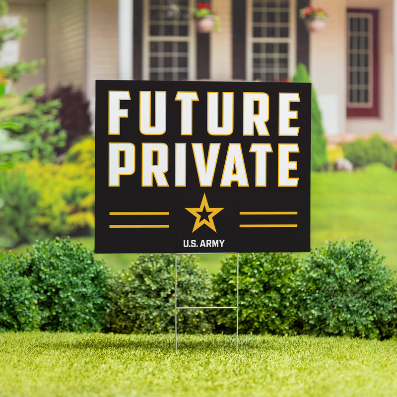 Future US Army Yard Sign