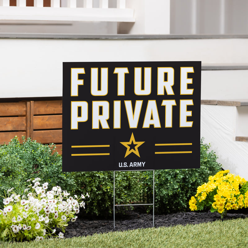Future US Army Yard Sign