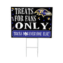 Baltimore Ravens Yard Sign, Halloween Treats for Fans